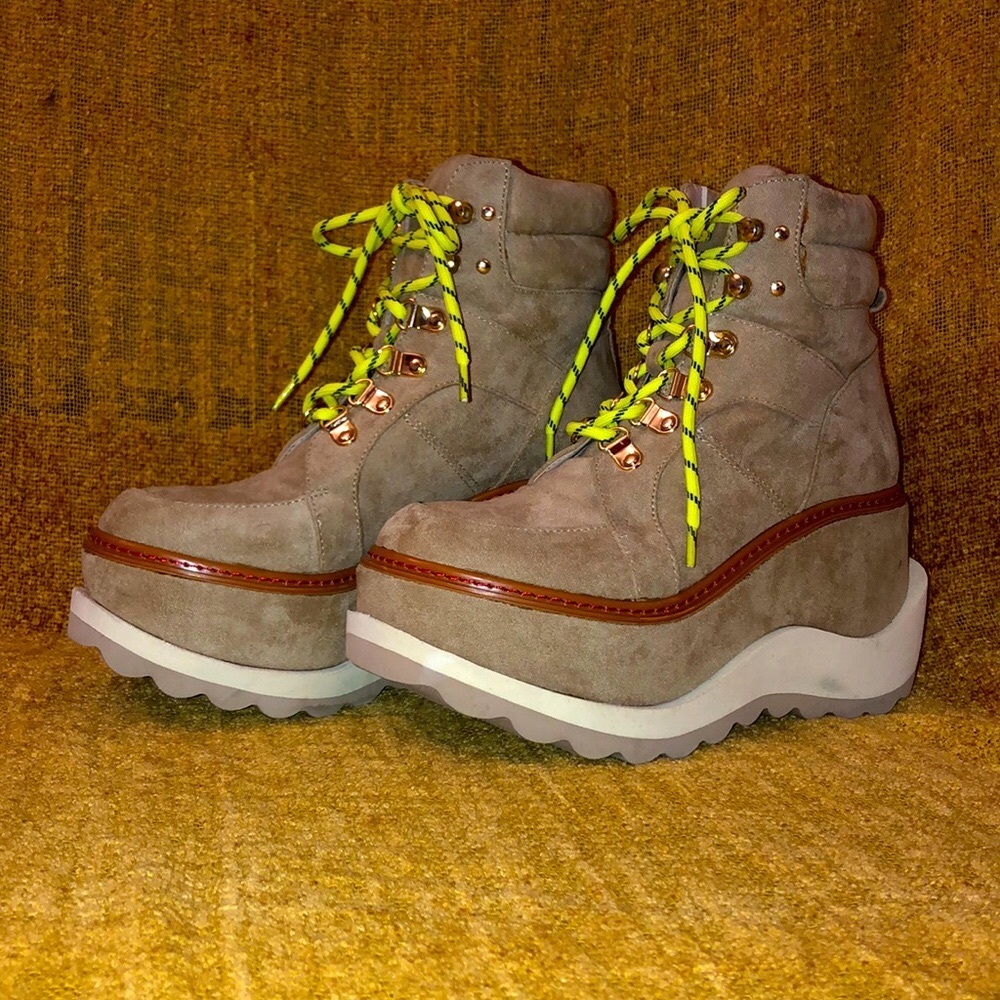 Free People Platform Boots